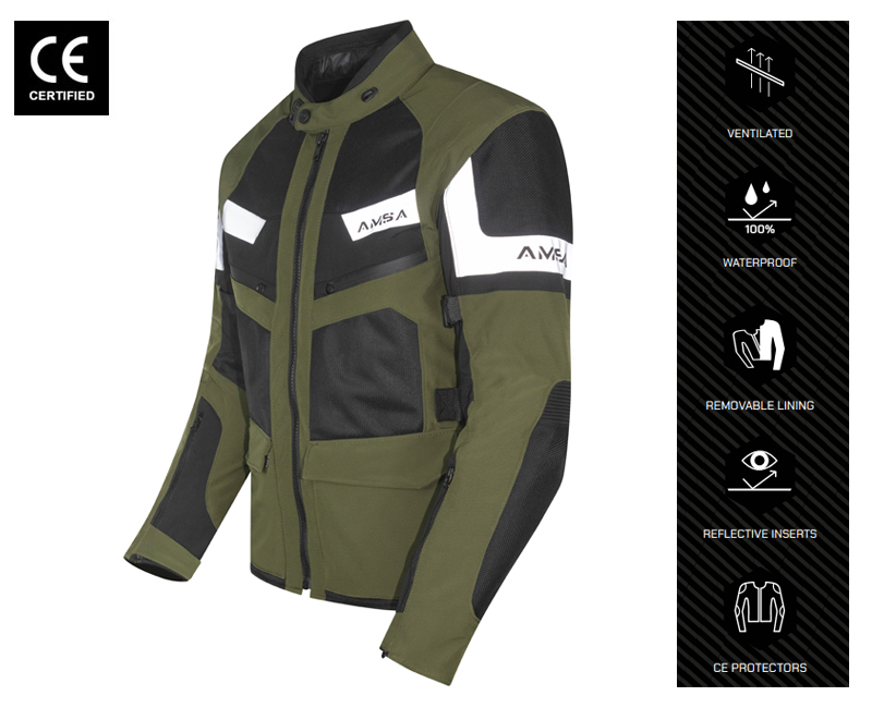 Textile Jacket view