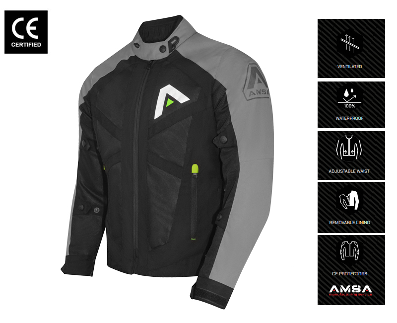 Textile Jacket view